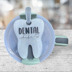 Stanley cup Topper, Dental Life, Tooth, Dentist, Dental Assistant, Dental Hygienist, Stanley Accessories, tumbler topper