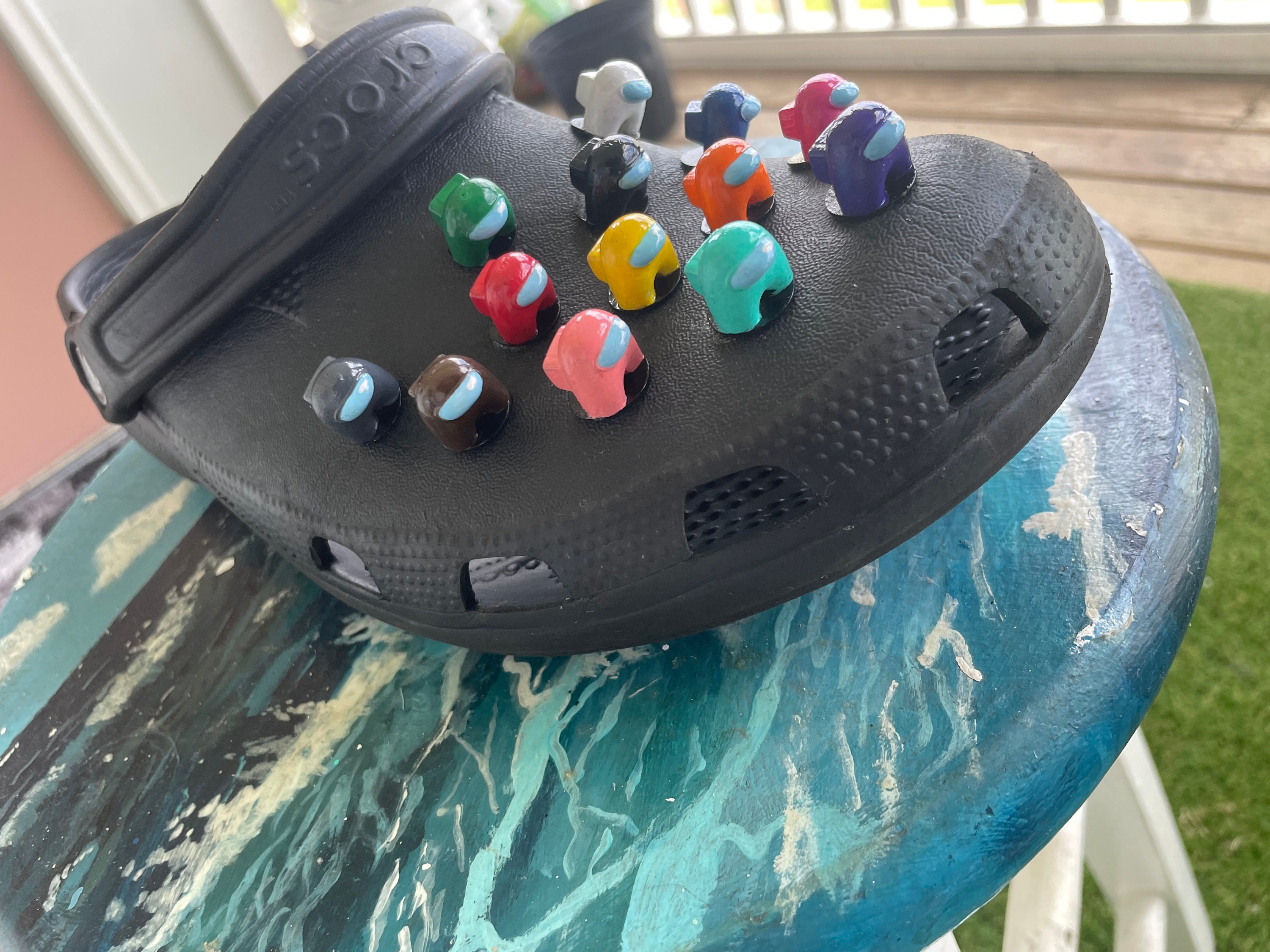 Among Us Croc Charms Among Us Video Games Sus Sussy Baka Imposter Gamer Croc Charms Among Us Shoe Charms Comic Con