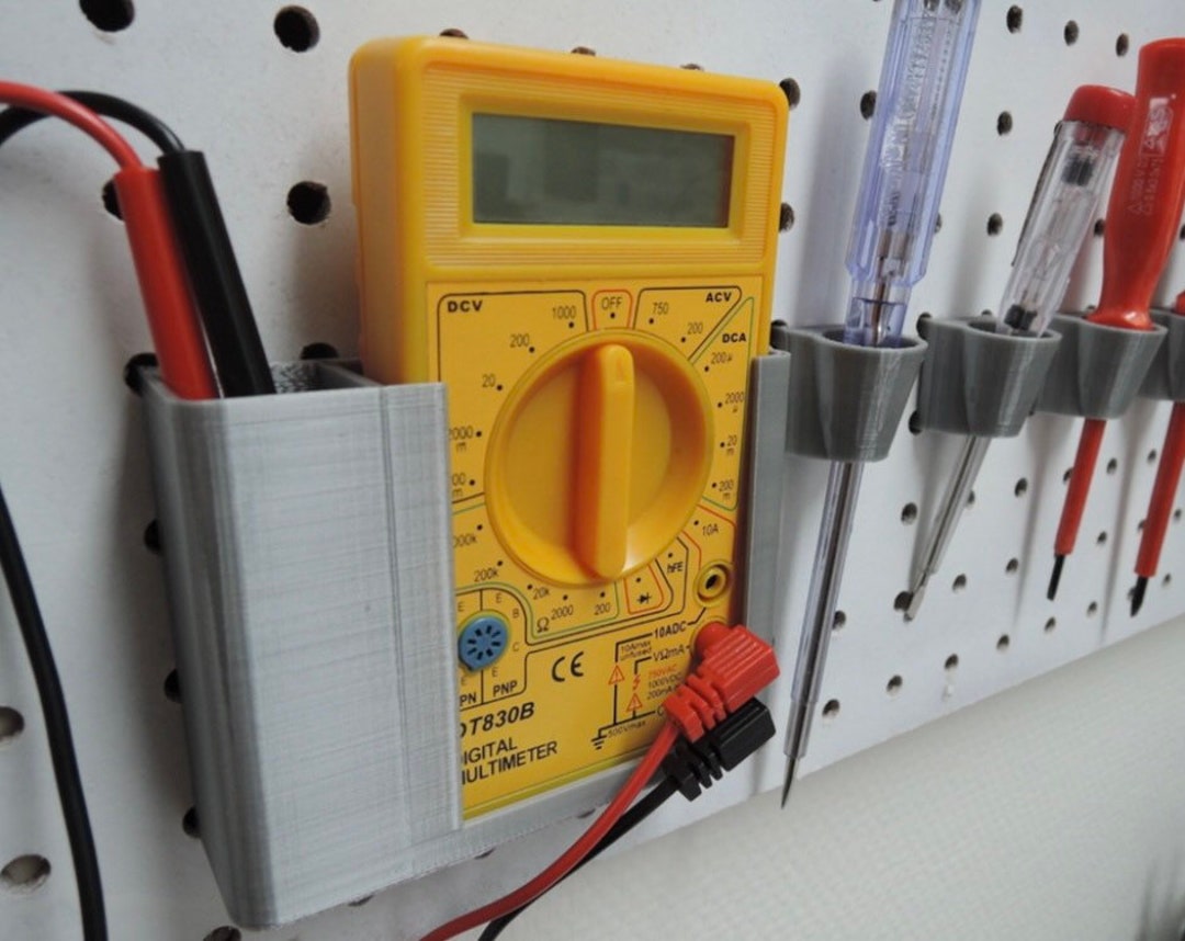 Multimeter Holder for Harbor Freight Meters Etsy