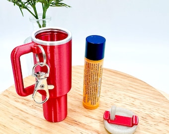Mini Starbucks Cup Keychain: Chapstick, Airtag, Money Holder - Etsy
