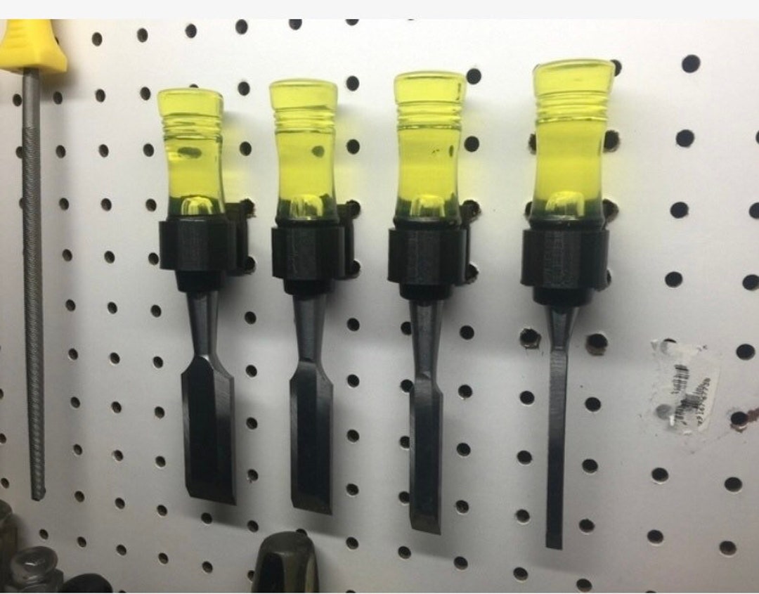 Chisel Holder Pegboard Chisel Harbor Freight Chisels Etsy