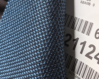 Upholstery Seating Chair Modular Partition Furniture Pillow  Speaker Fabric Polyester Fabric, Stain Repellant 1 yard ( LONG WAVE Blue) # 7