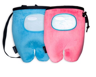 Bolsa de magnesio Rockbuddy para escalada en roca: cubo de magnesio para búlder con cinturón de clip rápido, bolsillo con cremallera y soporte para brocha.