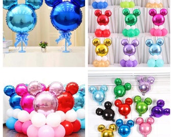 Mouse Head AIR balloon Birthday party decorations centerpieces