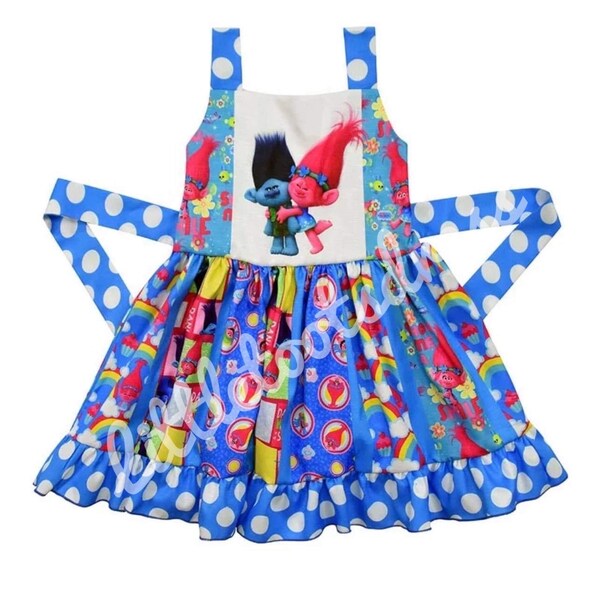 Trolls Dress Poppy Twirl Dress