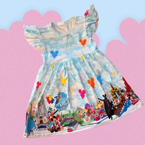 Mouse Balloons Dress Best Day ever Dress