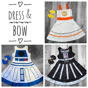 Star Wars Dress and Bow