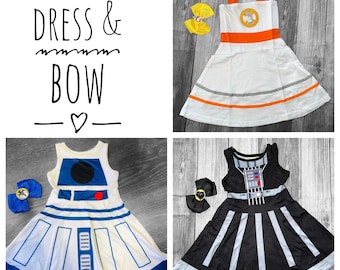 Star Wars Dress and Bow