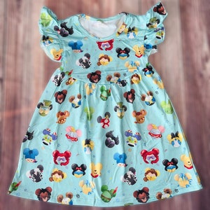 Mickey Ears Dress Disney Characters Dress