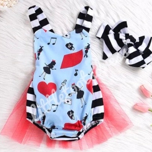 Alice in Wonderland Baby Outfit