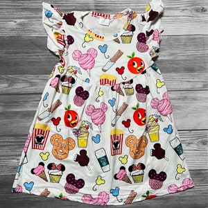 Treats and Snacks Themed Park Dress