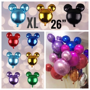 XL Mouse Head Birthday Party Balloons 26”