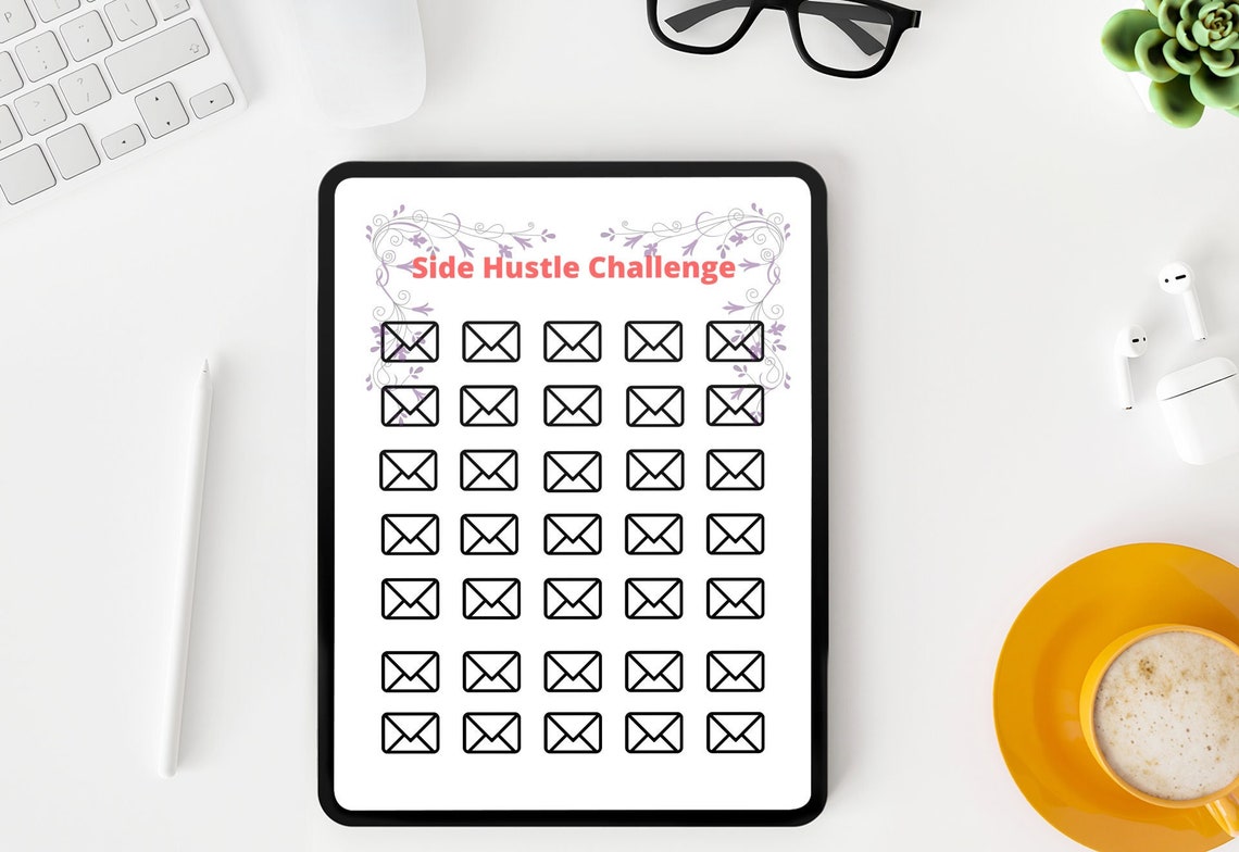 Side Hustle Challenge Printable/ Downloadable - Etsy