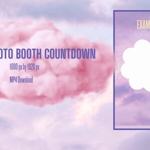 Photo Booth Animation | Countdown | MP4 I Dreamy I Romantic 3 2 1