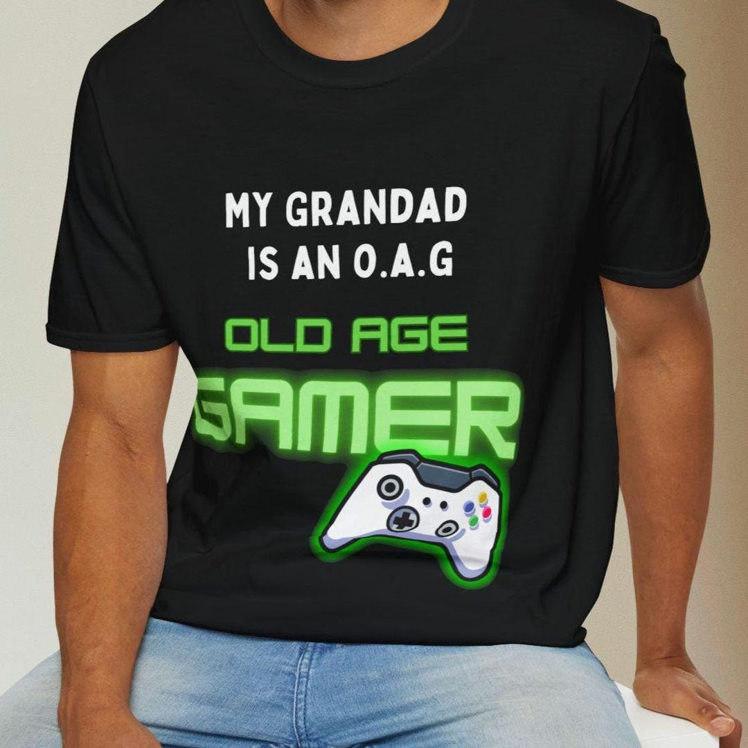 Awesome Grandad T-Shirt - Organic Cotton Men's Tee With Fun Quote, Perfect Gift For Grandfathers On Birthday Or Father's Day