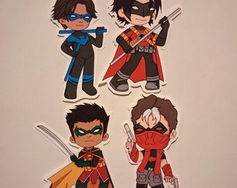 Bat boys stickers