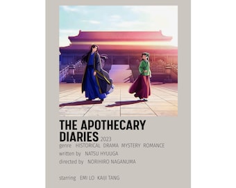The Apothecary Diaries Poster: Stylish Rolled Wall Art