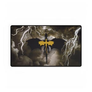 Fourth Wing Desk Mat | Durable Office Decor | Gamer Gift, Work From Home Accessory, Custom Desk Pad, Unique Desk Accessories