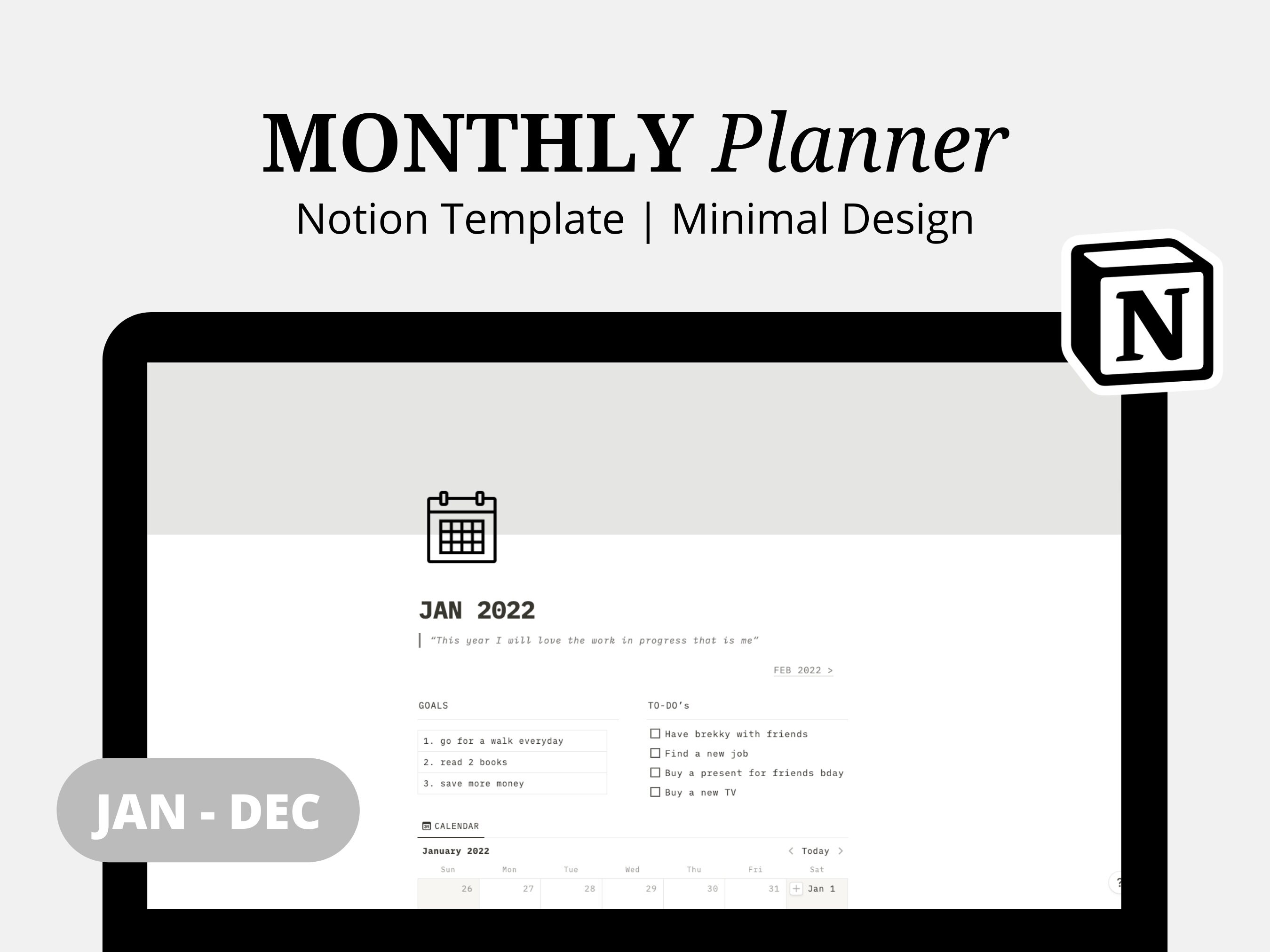 2022 Monthly Planner Notion Template Minimal Notion Monthly Etsy 2022-monthly-planner-notion-template-minimal-notion-monthly-etsy