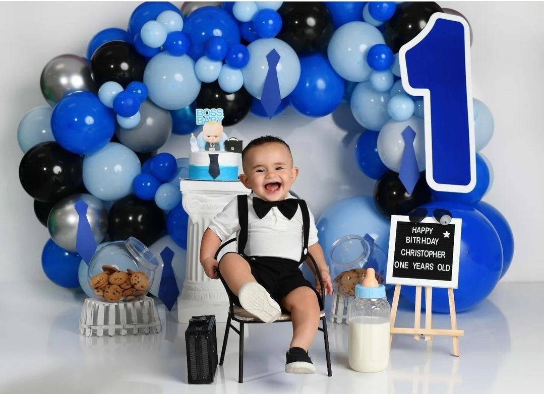 Baby Boss First Birthday Outfit Boss Baby First Second Etsy