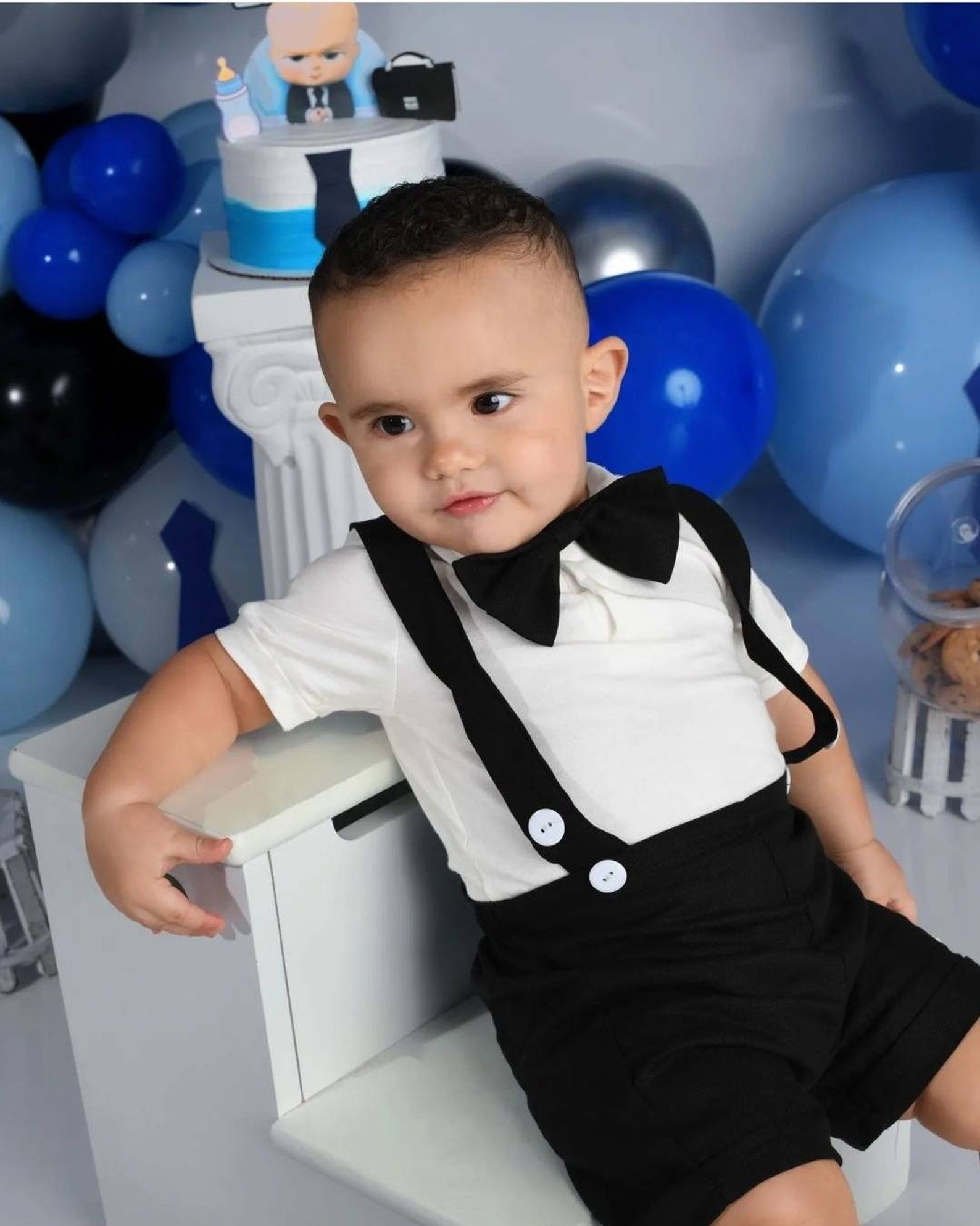 Baby Boss First Birthday Outfit Boss Baby First Second Etsy