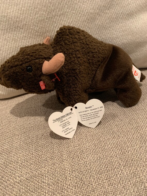 Ty Beanie Babies Rare 1998 Roam Beanie Baby Etsy