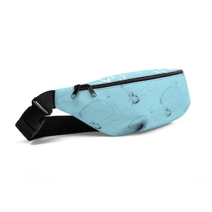 Kiwi Bird Paragliding Fanny Pack | Hip Bag | Bum Bag