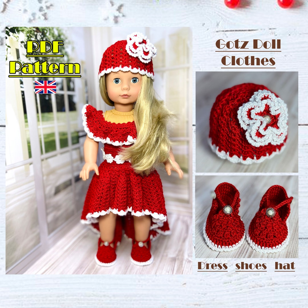 rose-outfit-for-doll-18-inch-doll-clothes-pattern-fits-18-inch-doll-crochet-dolls-dress-doll-outfits-etsy for Free Printable Crochet Doll Clothes Patterns For 18 Inch Dolls Rose Outfit for Doll, 18 Inch Doll Clothes Pattern, Fits 18 Inch Doll, Crochet Dolls Dress, Doll Outfits - Etsy for Free Printable Crochet Doll Clothes Patterns For 18 Inch Dolls