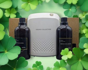 Aroma Collection diffuser machine and oils (3 scents ) Hotel collection/Aroma360 (500ml bottles)
