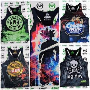 Bodybuilding-tanktops voor heren van Mutante (10 stijlen) om uit te kiezen.