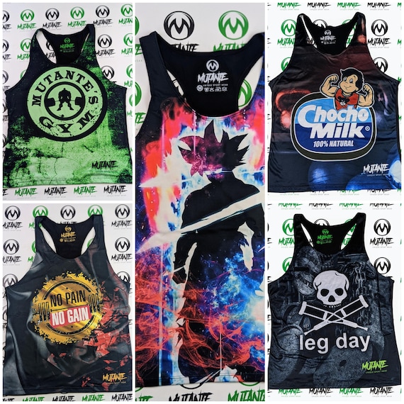 Men's Gym Workout Bodybuilding tank tops by Mutante (10 styles) to choose from.