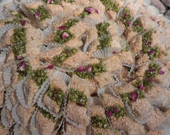 Biscuits, cookies, Moroccan sweets, almond flour, birthday gift, morning and evening food
