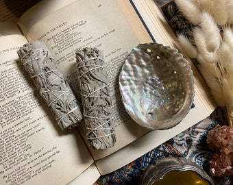 White Sage 4" inch | White Sage Smudge Sticks | Sage Bundles | Smudge Stick |Smudge Kits |Sage Set | Smoke Cleanser | Smoke Cleansing Wand