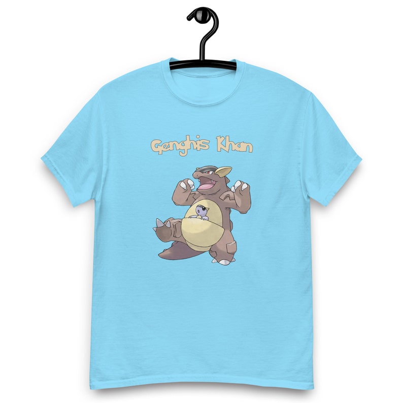 Genghis Khan X Kangaskhan Tee Edgy Pokémon Shirt, Funny Pokemon Tshirt