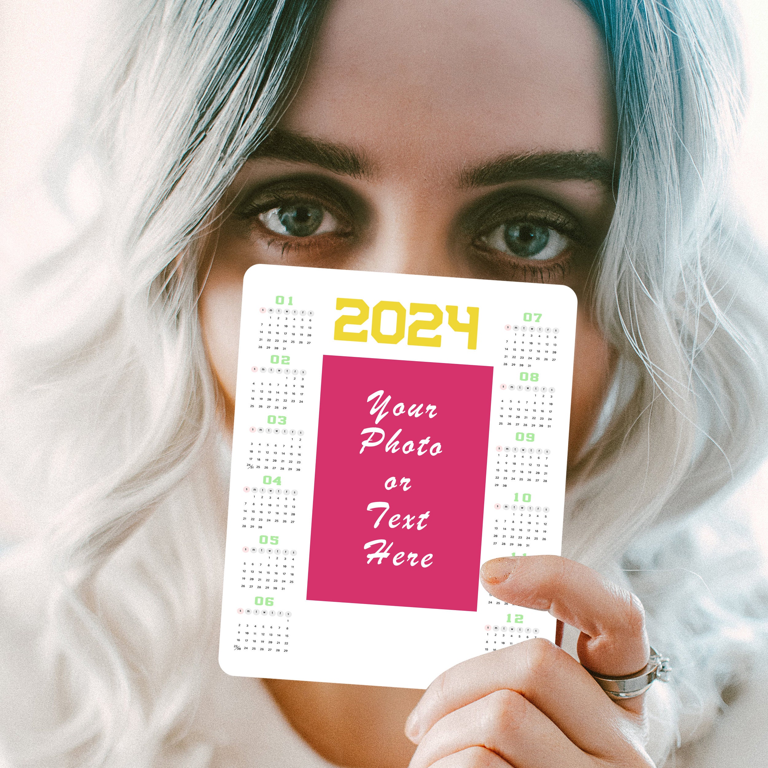 Personalized Photo Calendar, 2024 Calendar Custom Calendar