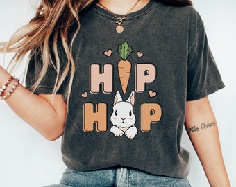 Easter Shirt | Retro Easter Shirt | Hip Hop | Easter Bunny | Teacher Easter Shirt | Easter Teacher Shirt | Cute Easter Tee | Comfort Colors
