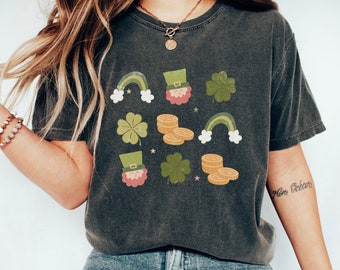 St. Patricks Day Shirt | Retro St. Patrick's Day | St. Patty's Day Shirt | Feeling Lucky | Shamrock Shirt | St Patrick Parade Outfit