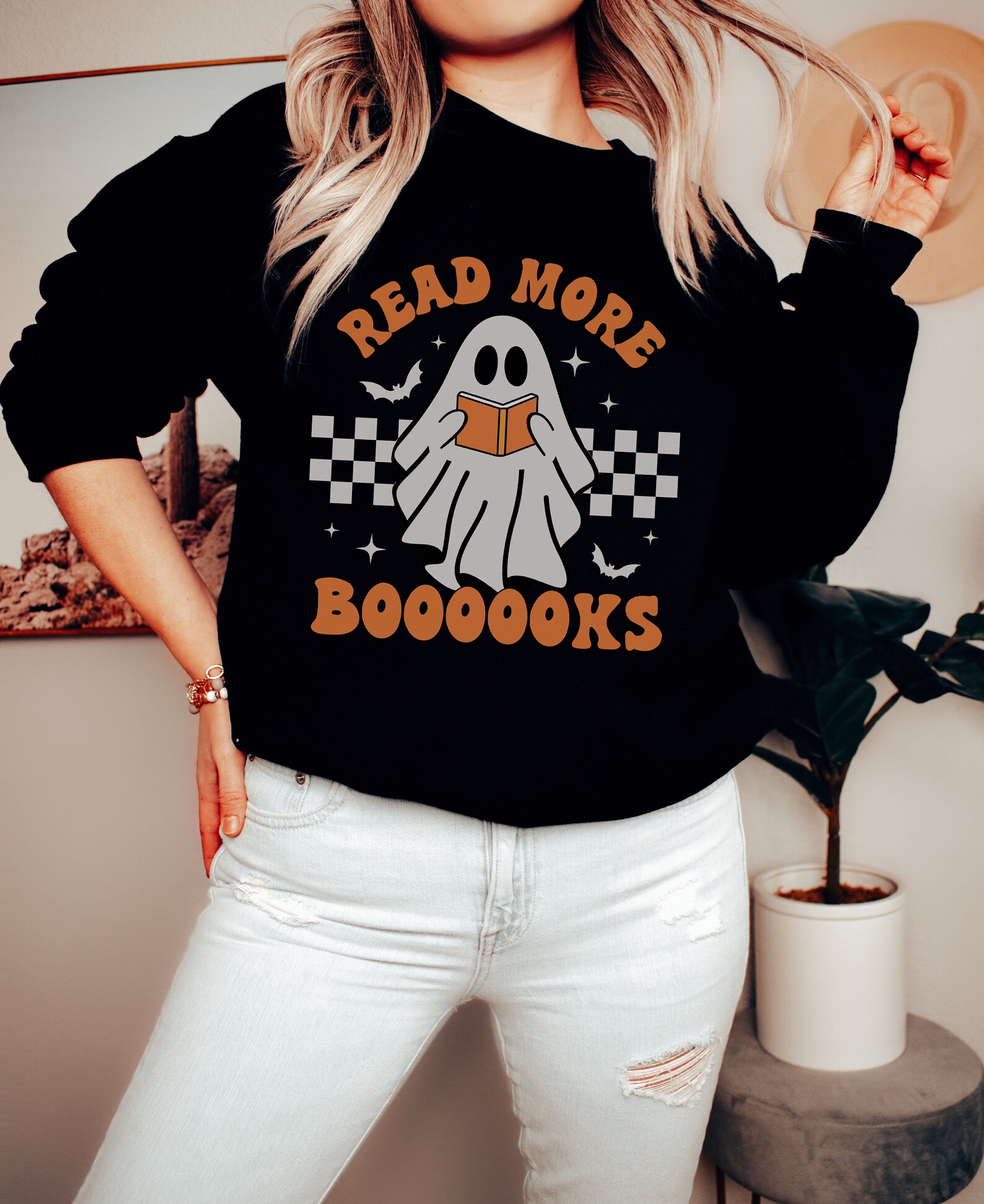 Teacher Halloween Sweatshirt Halloween Teacher Shirt Read - Etsy