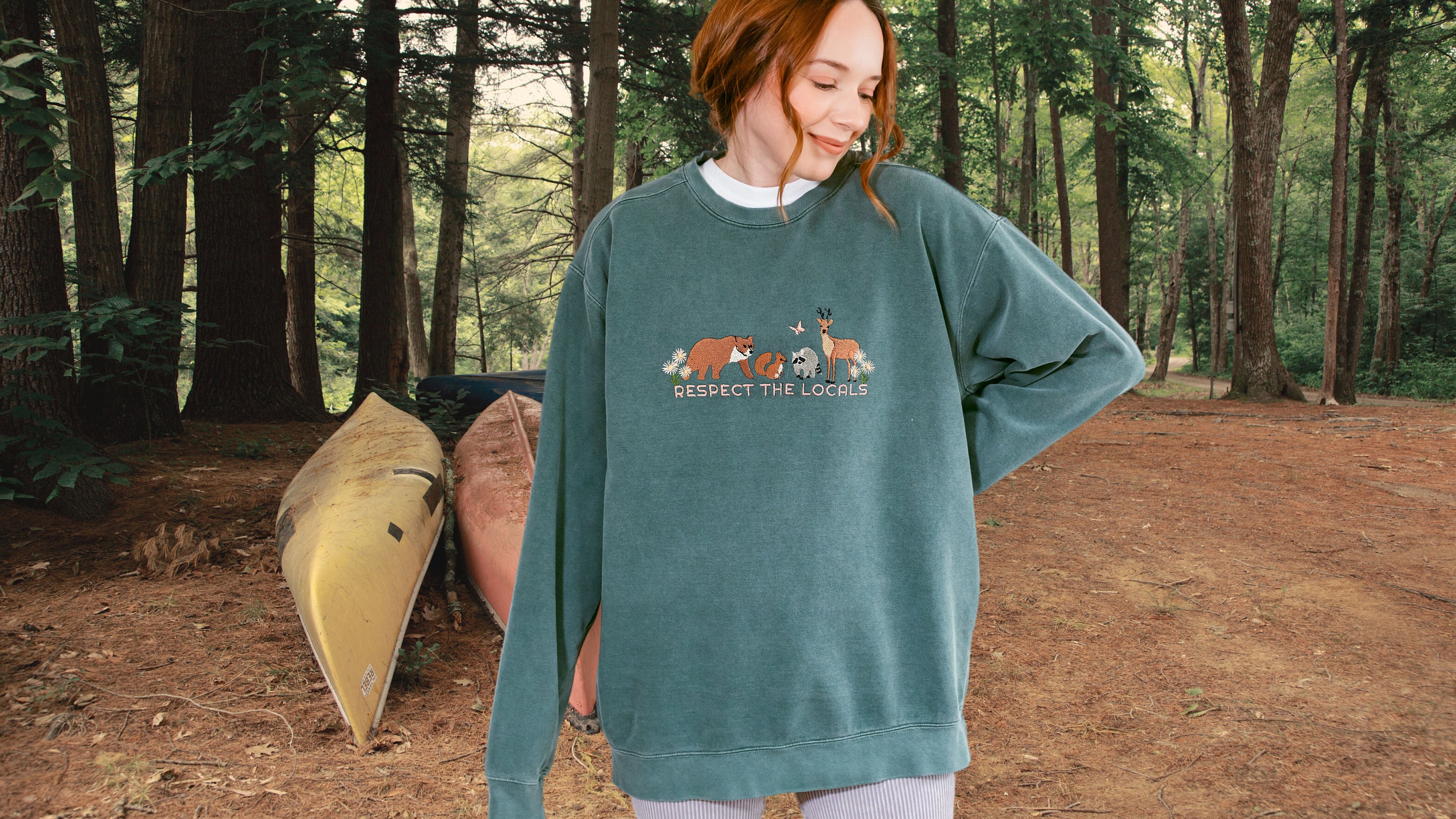 【FEPL】Simple outdoor collar sweatshirt Fern Checkerboard Fleece Sweatshirt - 6 - Sweet E's