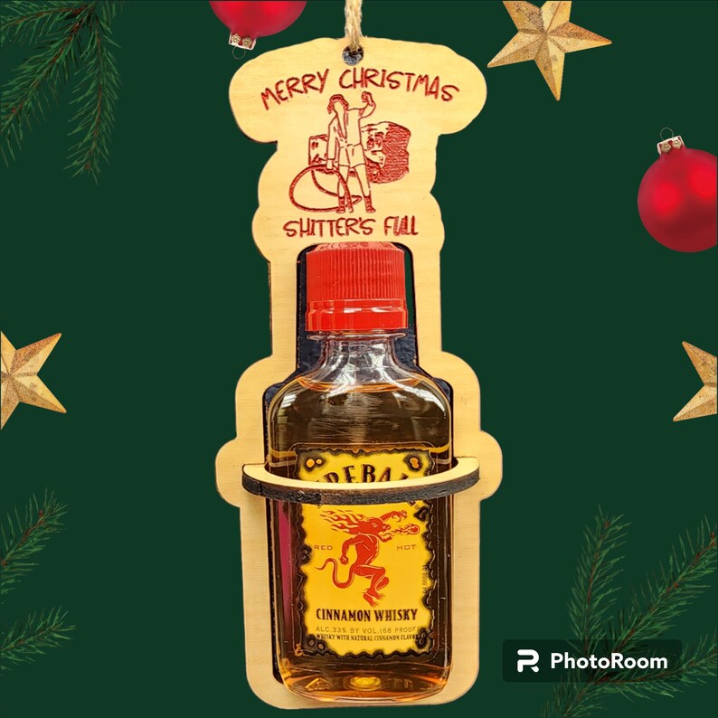 Mini Liquor Shitter's Full Christmas Ornament Etsy