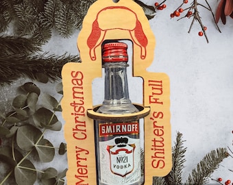 2- Digital Mini Alcohol Ornaments