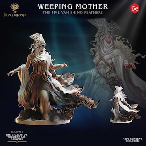 Weeping Mother | Undead | Dungeons & Dragons | Tabletop RPG | 32mm scale | Lair