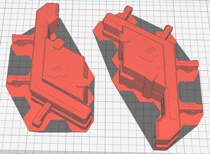 Aerospace Terminal (2 Models) | Mecha Combat Terrain | 0MEGA TECH - Etsy