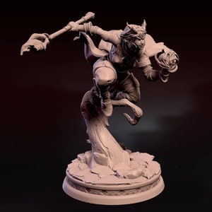 Elara the Druid | Tabletop RPG | 32mm or 75mm | Heroes & Villains