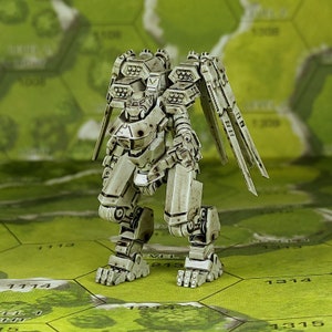 Jade Hawk Mech Battletech Wargaming Sirmortimerbombito - Etsy