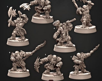 Dwarven Heat Maulers | RPG | 32mm | CastNPlay
