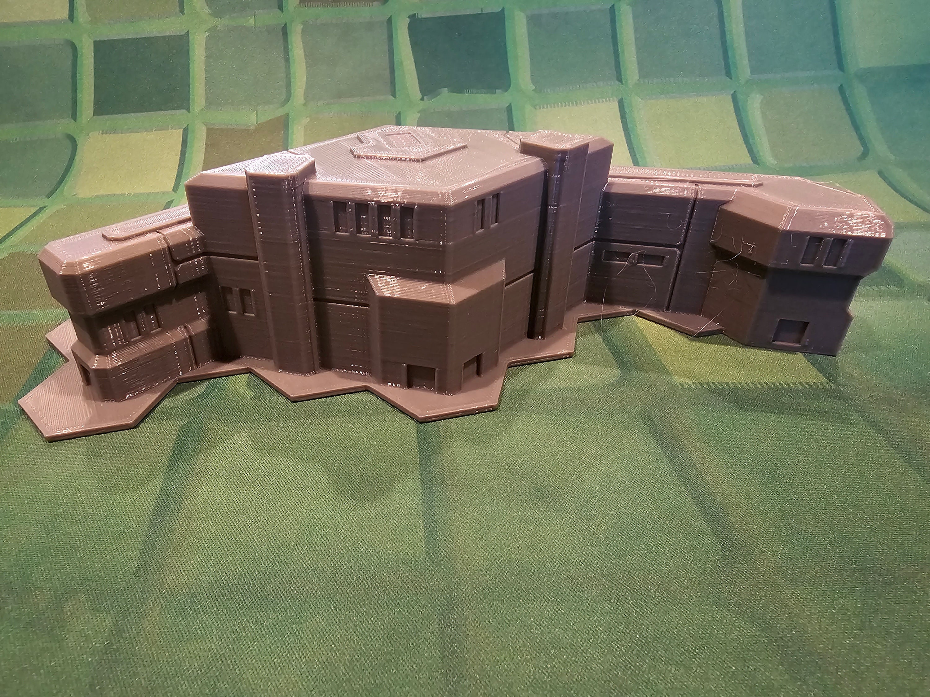 Aerospace Terminal (2 Models) | Mecha Combat Terrain | 0MEGA TECH - Etsy