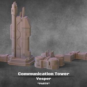 Tower & Structures  | Mecha combat terrain  | Battletech | Vesper Project