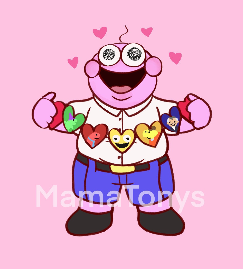 Smiling Friends Pim Sticker Glitter - Etsy