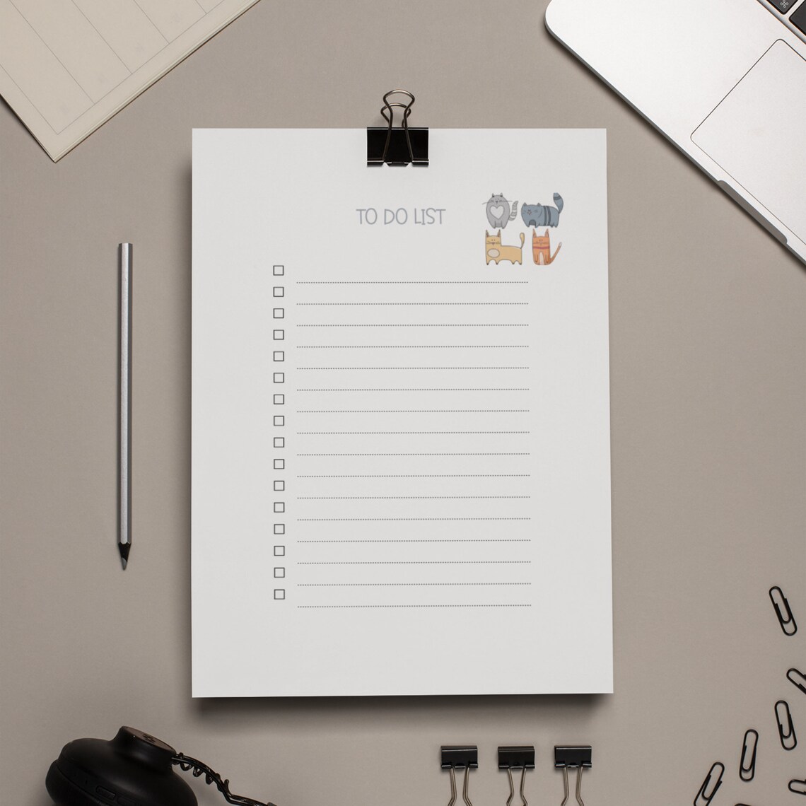 Minimal to Do List Printable, Simple to Do List Template, A4/ Letter ...